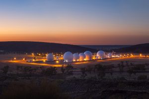 Pine Gap Facility, Northern Territory, Australia.