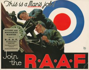 WW2 Australian RAAF Recruiting Poster.