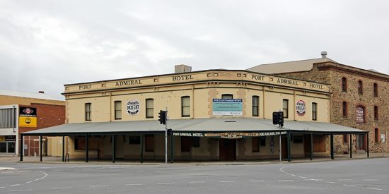 The Port Admiral Hotel, Abandoned and Derelict. c 2013.