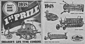 In the nineteenth and twentieth centuries Shearer products won accolades at almost all agricultural shows.