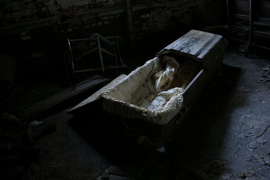 Coffin in basement — Awesome Adelaide