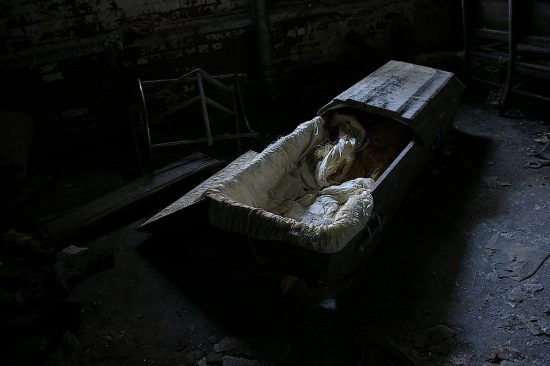 Coffin in basement — Awesome Adelaide
