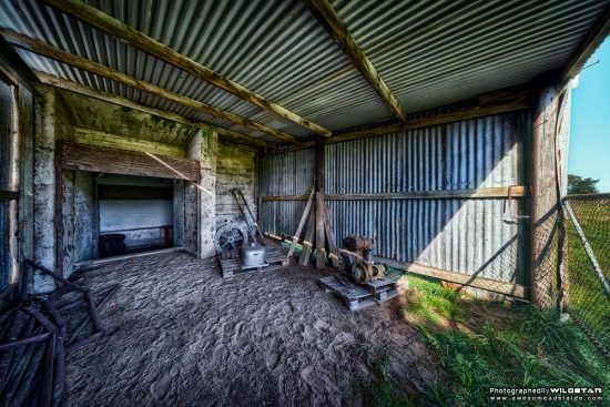 RAAF Remote Receiving Semi-Underground Bunker, Disused, Rural Adelaide.