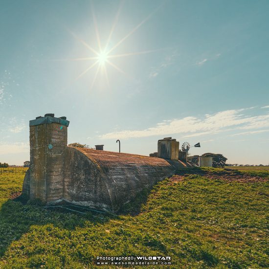 RAAF Remote Receiving Semi-Underground Bunker, Disused, Rural Adelaide.