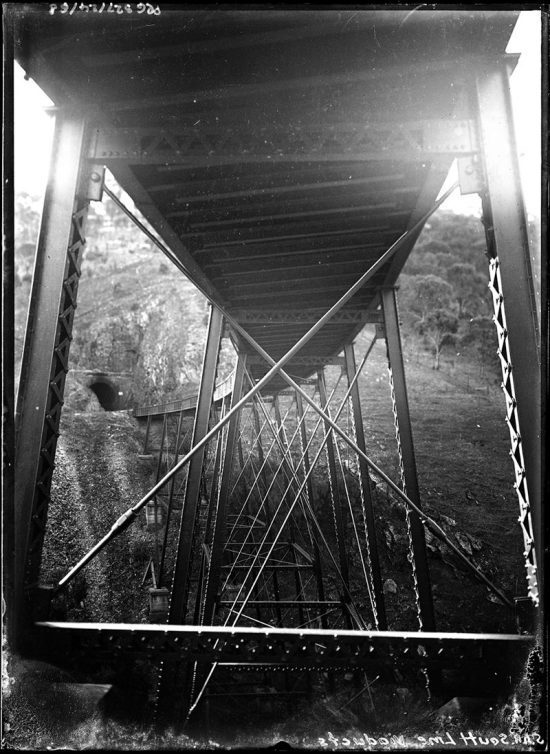 View under the viaduct. Tunnel No. 2 in the background. (c.1900)