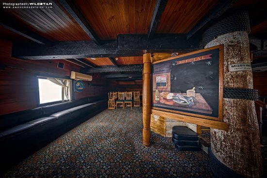 Adelaide's HMS Buffalo Replica Family Restaurant, Historical, Metro Adelaide, Glenelg South Australia.