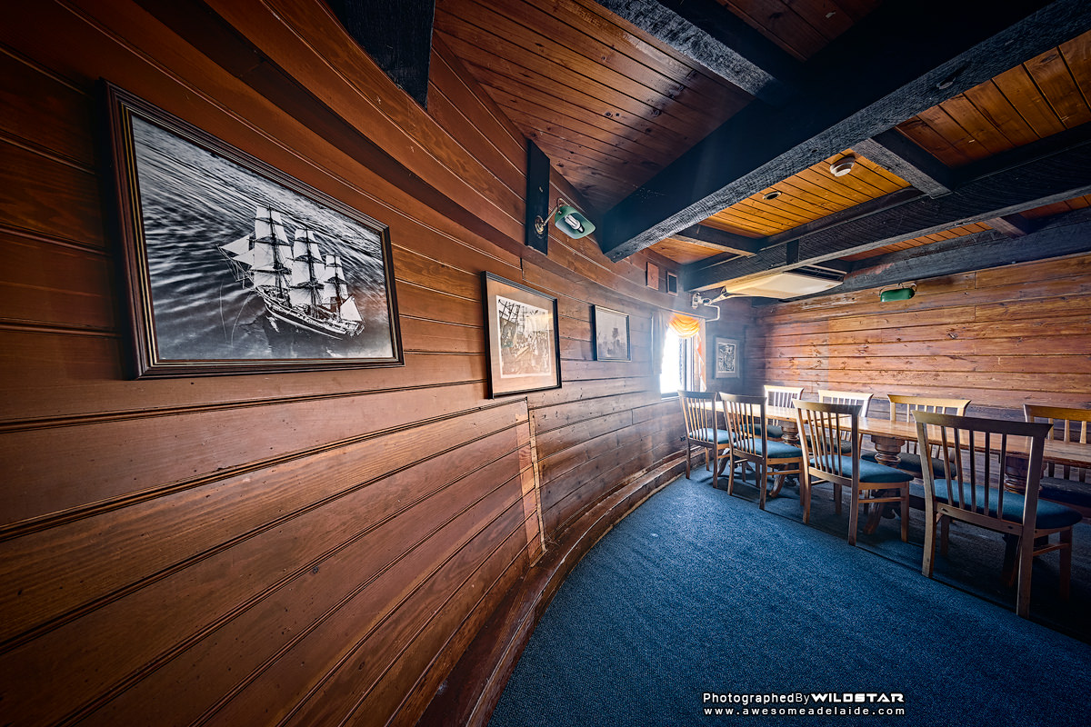 Adelaide's HMS Buffalo Replica Family Restaurant, Historical, Metro Adelaide, Glenelg South Australia.