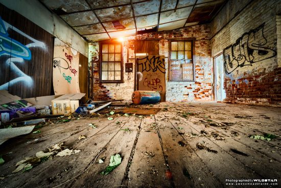 Bikes & Bits, Abandoned Building, Metro Adelaide.