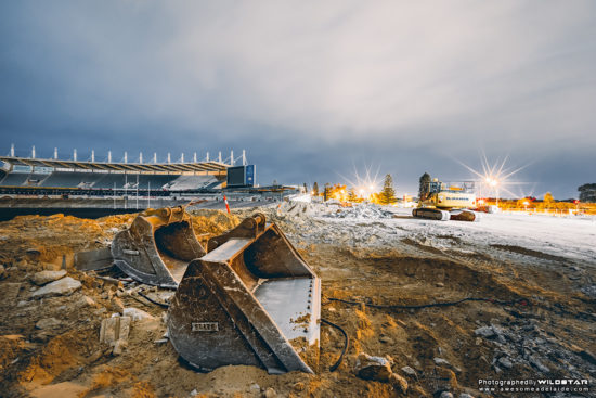 Football Park / AAMI Stadium, Abandoned Building Photographs, West Lakes, Adelaide, South Australia.