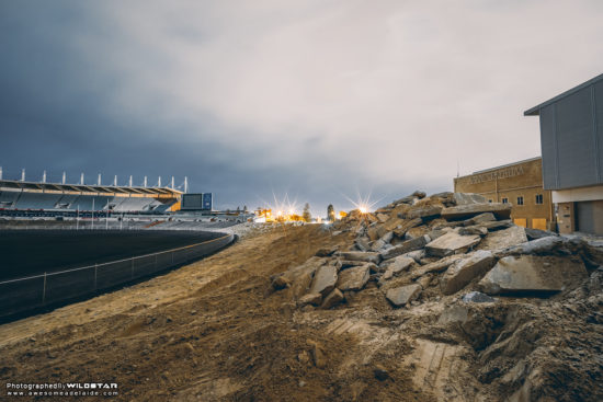 Football Park / AAMI Stadium, Abandoned Building Photographs, West Lakes, Adelaide, South Australia.