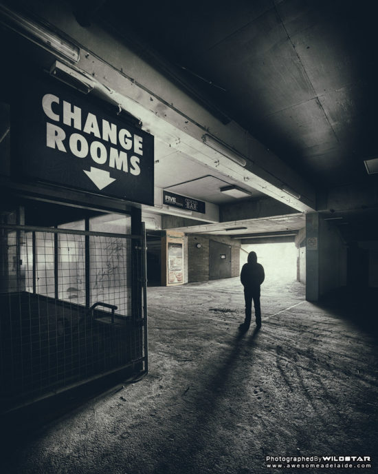 Football Park / AAMI Stadium, Abandoned Building Photographs, West Lakes, Adelaide, South Australia.