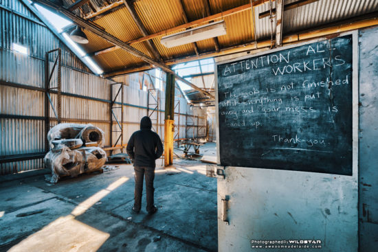 Shearer's / John Shearer & Sons, Abandoned Building Photographs, Kilkenny, Adelaide, South Australia.