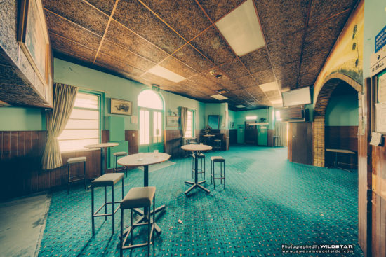 Golden Port Tavern, Abandoned Building Photographs, Port Adelaide, South Australia.