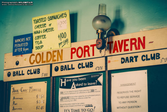 Golden Port Tavern, Abandoned Building Photographs, Port Adelaide, South Australia.