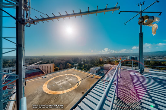 Old Royal Adelaide Hospital Helipad, Gilligan's Island, Disused Photographs, Adelaide, South Australia.