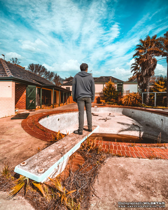 Hill House, Abandoned Building Photographs, Adelaide, South Australia.