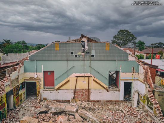 Windsor Theatre, Abandoned Building in Adelaide, Lockleys, South Australia.
