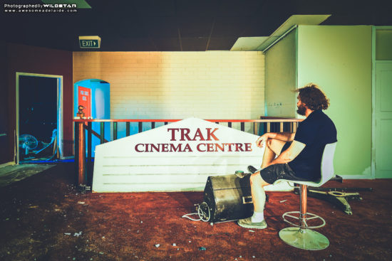 The Trak Cinema, Abandoned Building in Adelaide, Adelaide, South Australia.